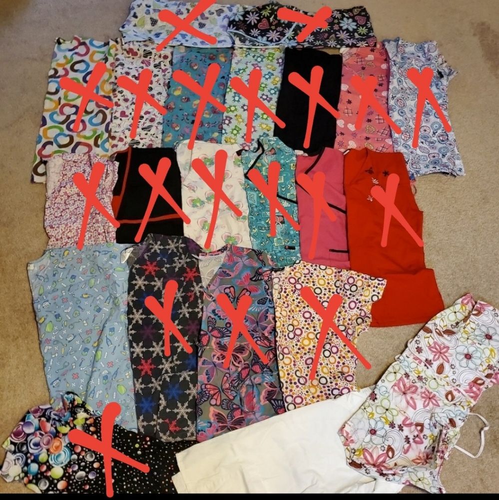 SCRUB TOP BUNDLE (ONLY 4 LEFT)